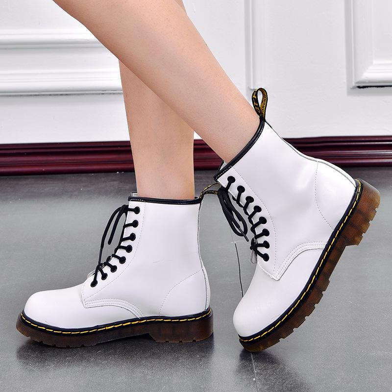 Chelsea High-Top Retro Martin Boots - Genuine Leather, British Style, Spring & Autumn 2024 Collection for Couples.