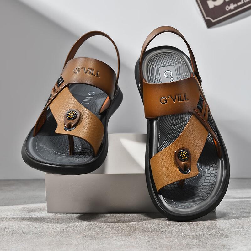 Guizhizhi Men's Cushioned Beach & Casual Sandals