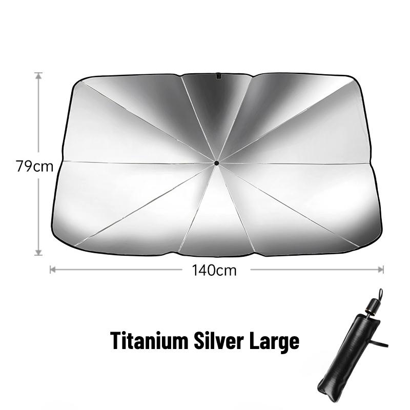 Umbrelă de soare pentru mașină Umbrelă Parbriz Umbrelă de soare frontală Umbrelă de soare pliabilă de vară Protecție UV Scaun auto Izolație termică Mașină
