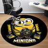 1pc Minions Banana Office Round Area Rug, Bedroom Living Room Home Decor, Room Deco,  Offic A1016145