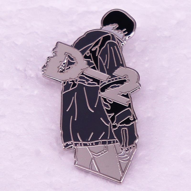 BTS Mixtape D-2 Pin Badge