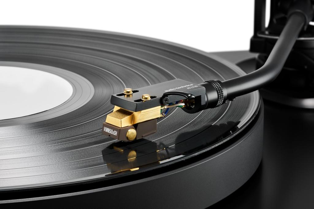 Audio-Technica VM-750xSH Stereo Cartridge AT-LT10 Headshell Shibata Solid Boron Cantilever