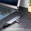 USB Type C Hub Mini High-speed USB C Splitter TF Card Reader Multiport USB C Dongle With TF Ports For Laptop Computer