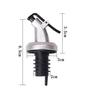 Wine Soy Sauce Plastic Cork Reusable Wine Stopper Bar Tool Bottle Water Dispenser Cap Stopper Nozzle Vacuum Seal