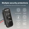 3 Ports 12V USB Outlet, PD3.0 Type C, QC 3.0 USB A & 2.4A USB A Fast Charger Socket Adapter for Car Motorcycle Marine Truck