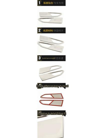 Southeast DX3 Stainless Steel Fender Side Label Modification Panel