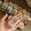 1/10pcs Christmas Mini Metal Storage Box With Lid Tin Trinket Jewelry Coin Box Candy Container Jewelry Organizer Storage Box
