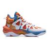 Li Ning Air Strike 6 Cloud Anti-Slip Shock Absorption Wear-Resistant Lightweight Rebound Mid-Top Basketball Shoes Kids Basketball Shoes YKBR036-41