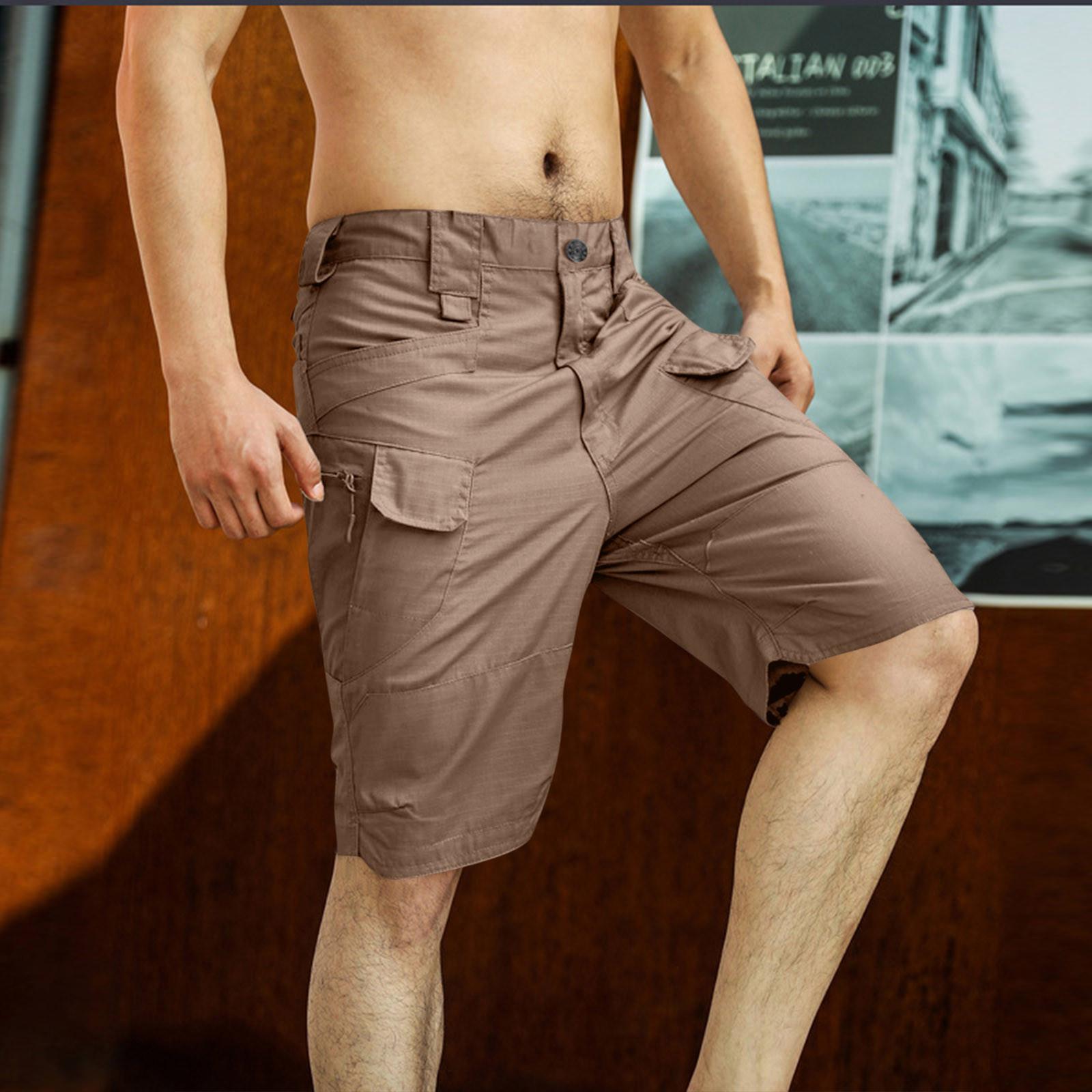 

Мужские спортивные шорты Шорты Пятиточечные шорты Повседневные походные шорты S коричневый