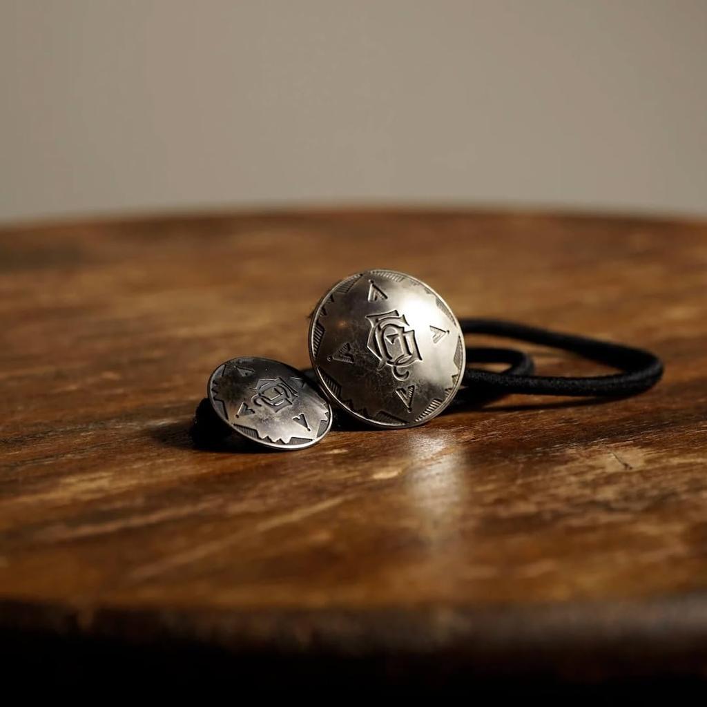 Glad Hand Spirits Heart Button Hair Gangsterville Weirdo & Co. Band, (19mm)