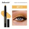 Lakerain Eyeshadow Stick Shimmer and Matte Long Lasting Waterproof Highlighter Metallic Glitter Eye Shadow Pencil Cosmetics