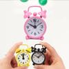 Portable Mini Alarm Clock Retro Double Bell Desk Table Clock Durable Quartz Clock Home Decoration Table Watch Desk Clock