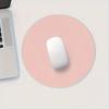 4pcs Faux Leather Mouse Pad, Waterproof, Easy To Clean, Non-Slip Desk Mat for Laptop and Office Computer Mouse