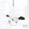 1Pcs Creative Hanging Glass Vase Transparent Hydroponic Container Terrarium Flower Plant Pot Garden Home Wedding Decoration