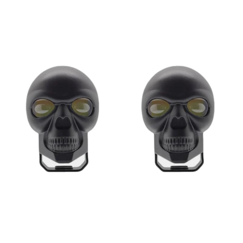 Skull Motorcycle Fog Light LED Auxiliary Light Motorcycle Headlight Spotlight Spotlight Skull Decorative Motorcycle Headlight