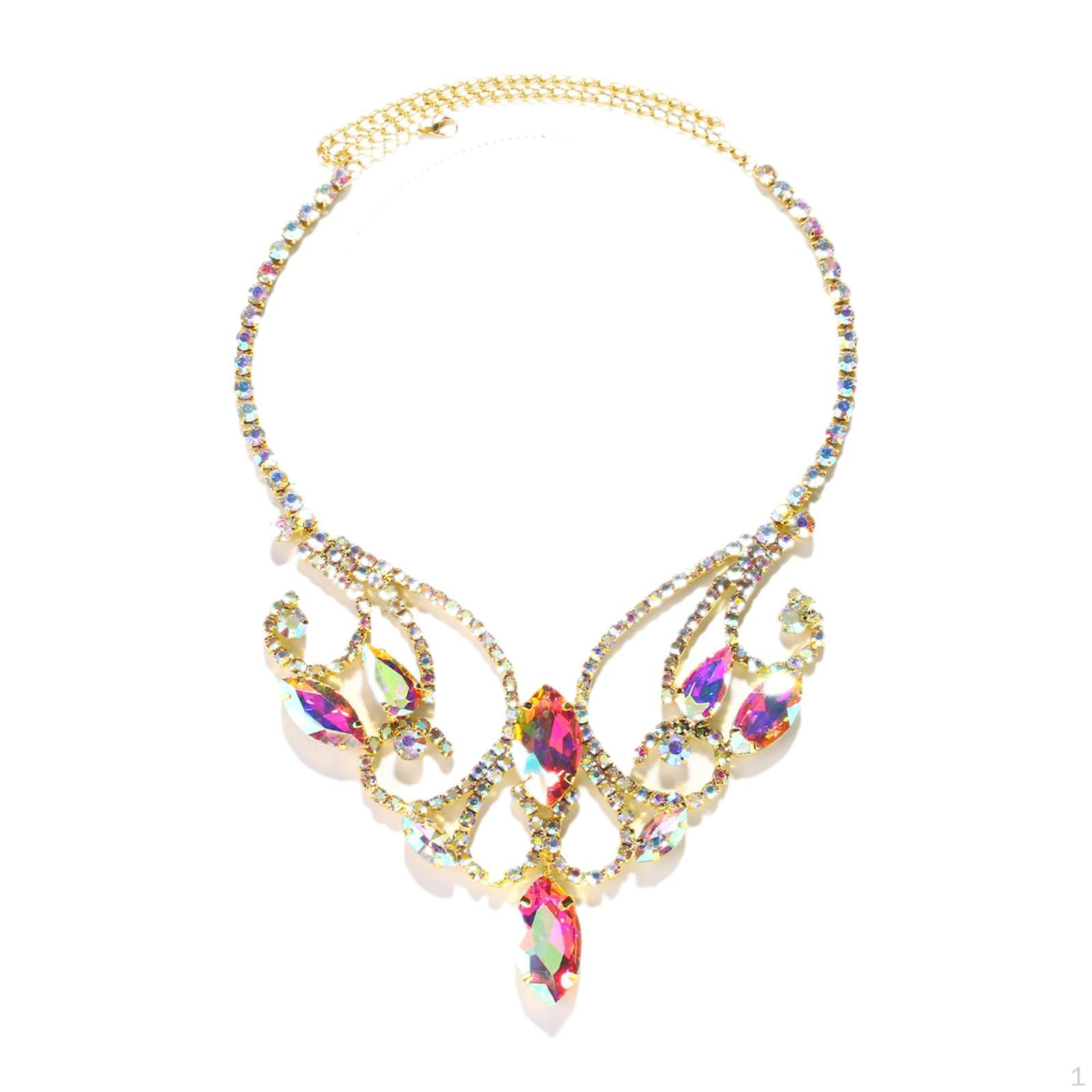 

Массивное Колье для Женщин Ожерелье Statement Свадебные Девичники - Танцевальные Поездки золотой