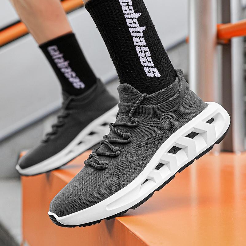 Summer Men's Sneakers High Quality Breathable Casual Shoes Outdoor Non-Slip Man Sport Shoe Lightweight Fashion Tennis Footwear