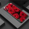 Bright Red Rose Flowers Case For Samsung Galaxy A54 A52 A14 5G A53 A12 A13 A71 A23 A34 A33 A21s Phone Cover