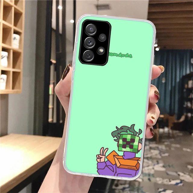 Dream Smp Soft Phone Case für Samsung Galaxy A52 A53 A12 A13 A22 A23 A32 A33 A72 A73 5g A02s A03s A50s Musterabdeckung