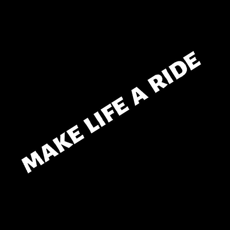 MAKE LIFE A RIDE Motorcycle Helmet Stickers Motorbike Tank Scooter Body Decors Oilproof Vinyl Decals for SUZUKI YAMAHA KTM BMW
