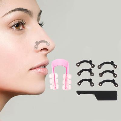 6Pcs/Set 3 Sizes Women Beauty Nose Up Lifting Bridge Shaper Massage Tool No Pain