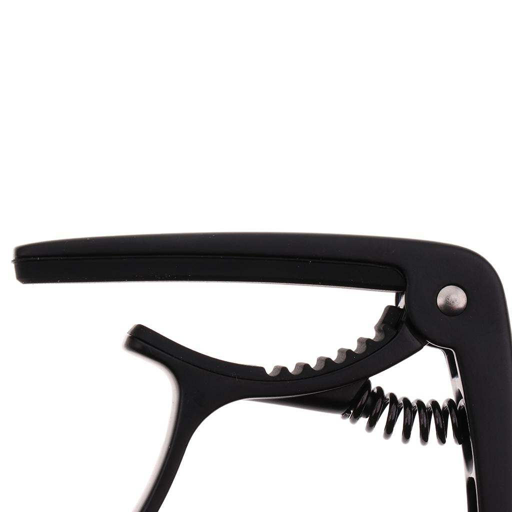 Zinc Alloy Guitar Capo Tune Clamp Quick Change Clip for Acoustic Electric Bass Ukulele and Accessories