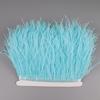 Ostrich Feathers Fringe 2M 55colors Selected Clothing Sewing Crafts Dress with Fluffy Feather Ribbon
