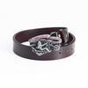 Men's and Women's Locomotives Beautiful Women's Belts Fashionable Retro Whole Real Cowhide Belts