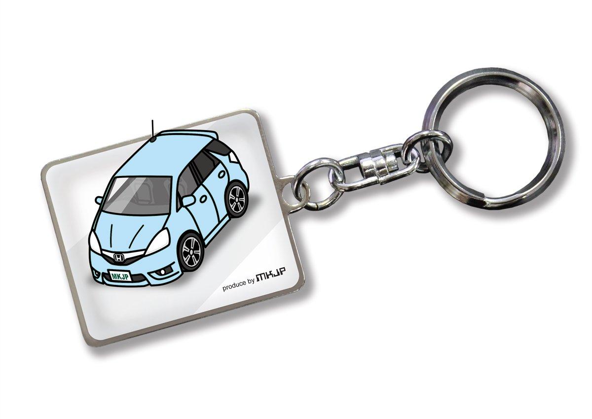 

Персонализированный брелок Honda Fit Shuttle GG7 GP2 Модель раннего выпуска Белый автомобиль Голубой [MKJP] Базовый цвет