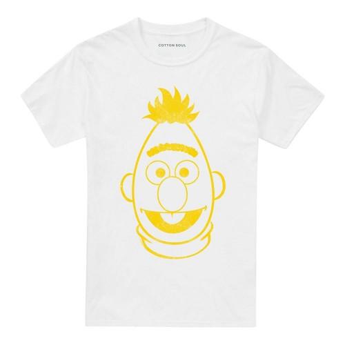Sesame Street Unisex Adult Bert Mono T-Shirt