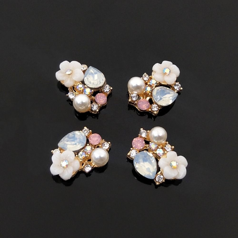 10pcs DIY Craft Jewelry Accessories Sparkling Rhinestones Pendant  Jewelry Making