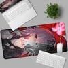 Kawaii Girl Evernight March 7th Mouse Pad Honkai Star Rail Gaming Anime Mousepad Non-slip Desk Mat Large Protector Keyboard Pads