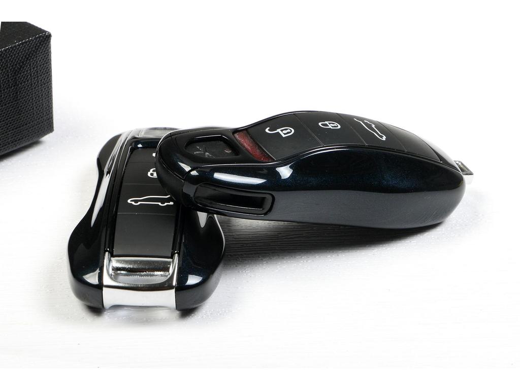 Compatible Moonlight Blue Key Cover for Porsche Cayenne, Macan, 718, Taycan, 911, Panamera