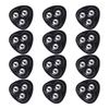 Set of 12 Multipurpose Furniture Castors 13mm Sturdy Carbon Steel Swivels Wheel Accessory for Home And Office Use