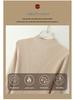 New Autumn/Winter Slimming Knit Dress for Women - Half-High Neck, Figure-Flattering, Long Length Bodycon Skirt