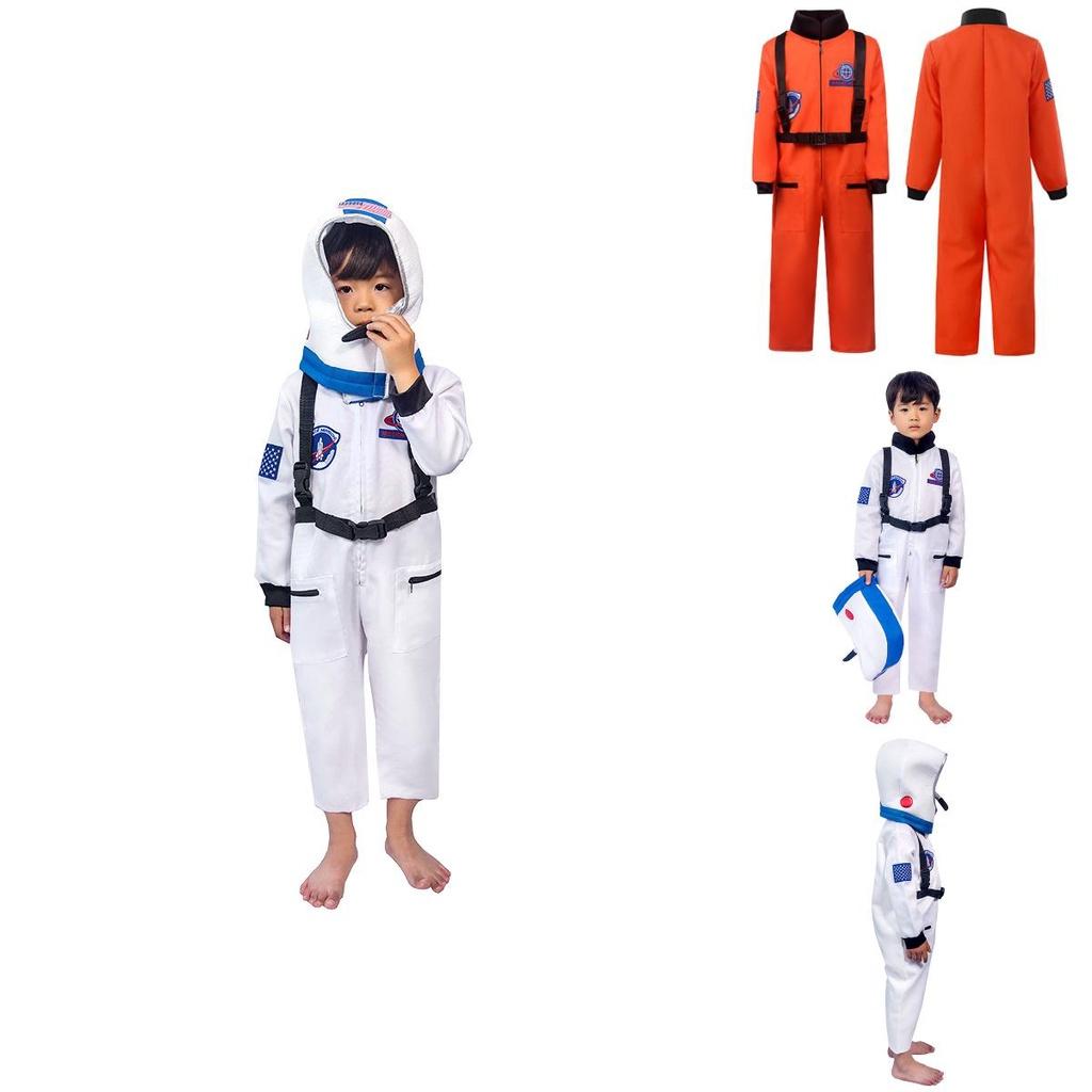 Bsrlons Children's Astronaut Space Suit For Sports Events And Role Play Soft And Durable Fabric