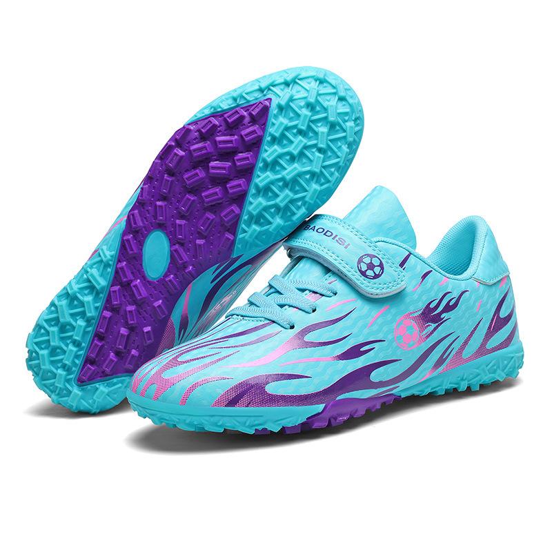 

Velcro Football Shoes Low Top Children s Spikes Broken Nails Boys Student Game Training Shoes 39