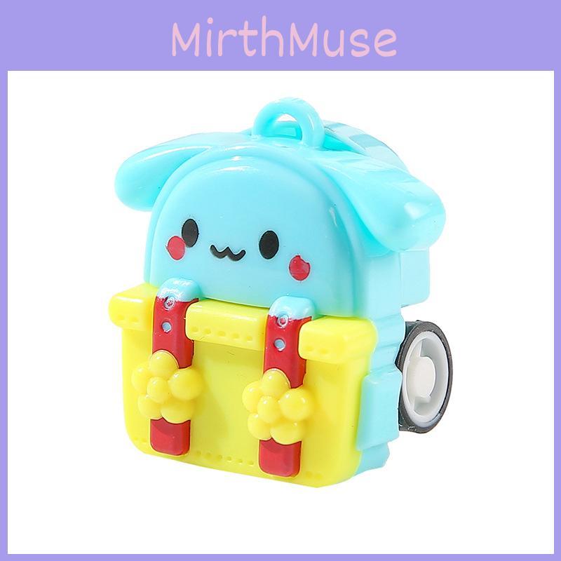 Mini Inertia Cartoon Backpack Design Toy Car For Toddlers And Preschoolers
