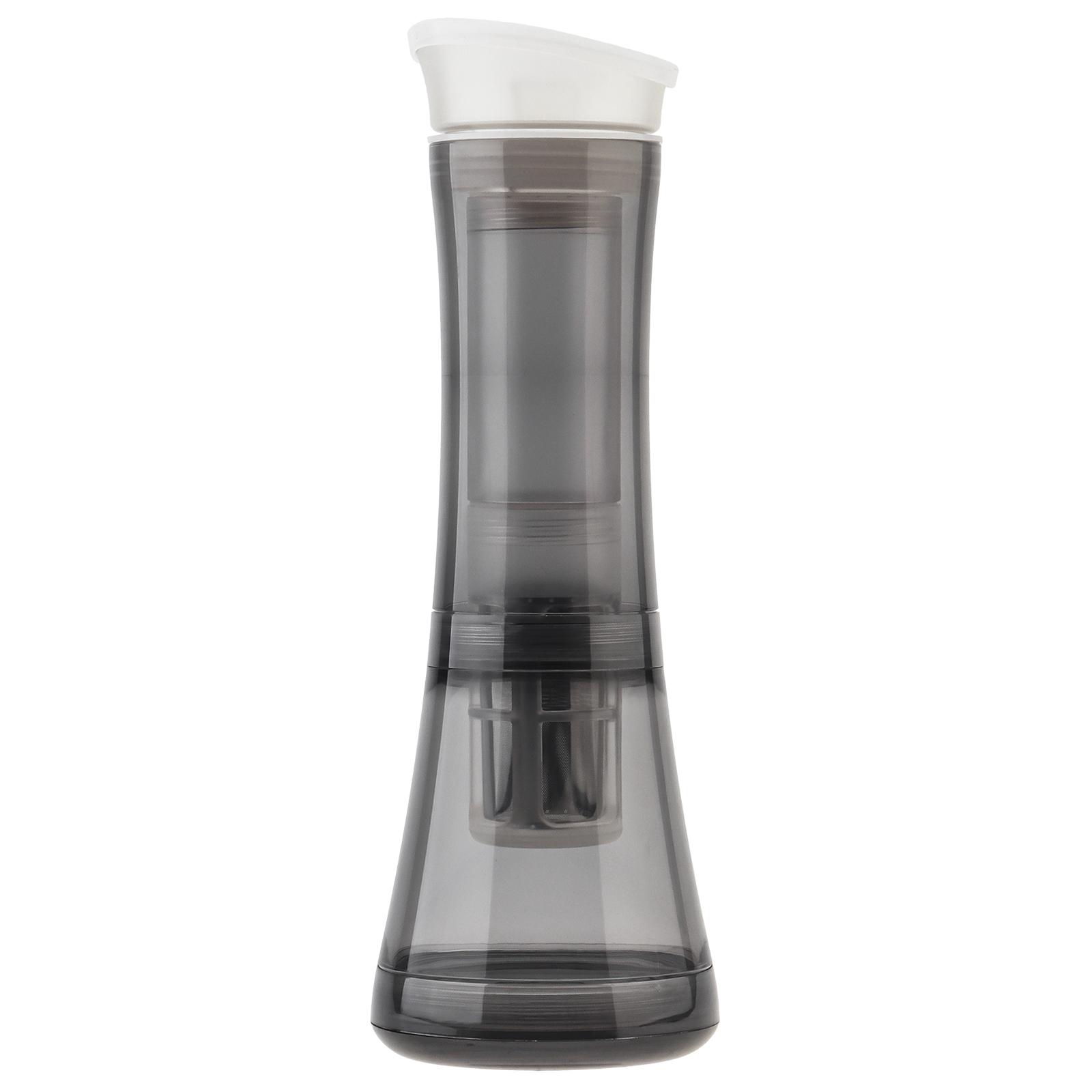 

Large Capacity Glass Cold Brew and Hand Brewed Coffee Pot with Removable Filter for Home Use Easy to Clean