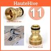 Premium Brass Water Flow Connector For Agricultural Use And Garden Hose Nozzles