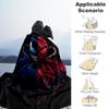 1pc Venom Spider-Man Outdoor Blanket Lightweight Flannel, Soft & Warm, All-Season Use for Sofa, Outdoor, Camping, Living Room, Office076