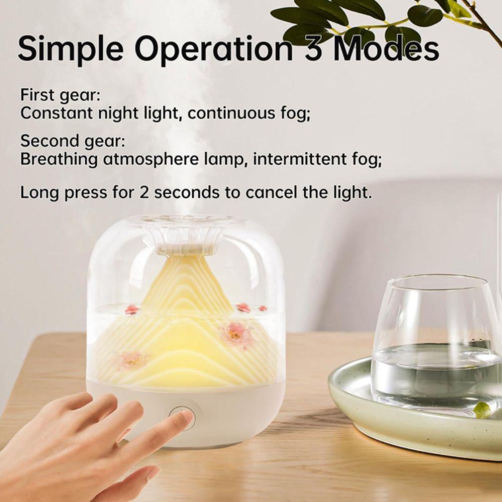 Large-Capacity Water Atomizer Night Light Aroma Diffuser Bedroom Humidifier  Air Humidifier