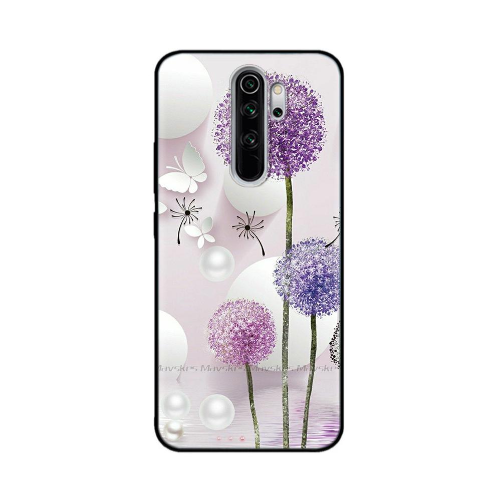 For Redmi Note 8 Pro Phone Case Cover Cute Cartoons Soft Silicone Shells Back Coque For Xiaomi Redmi Note8 Pro note8Pro Fundas