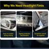 Fit For BMW 4 Series G22 G23 G26 -2025 Transparent Smoked Black TPU Headlight Film UV Scratch Resistant Pre Cut Protective V