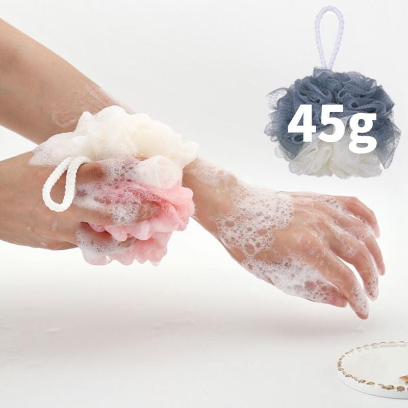 Large shower ball two-tone color towel