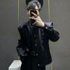 2026 Double Layer Jacket Men's High-end Coats Handsome Motorcycle Jacket