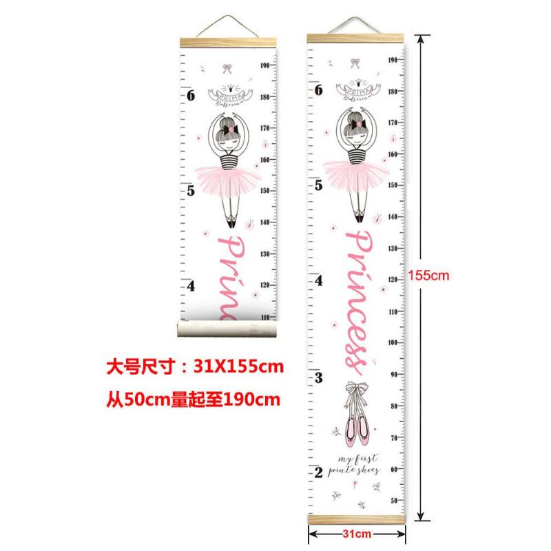 Height Wall Sticker Astronaut Three-dimensional Nordic Canvas Painting 30CM Wide Removable Astronaut Height Hanging Ruler