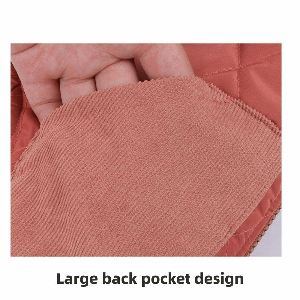 Adjustable Back Winter Dog Jacket Thickened Pet Down Coat Fashion Fleece Pet Coat  Snow Activities