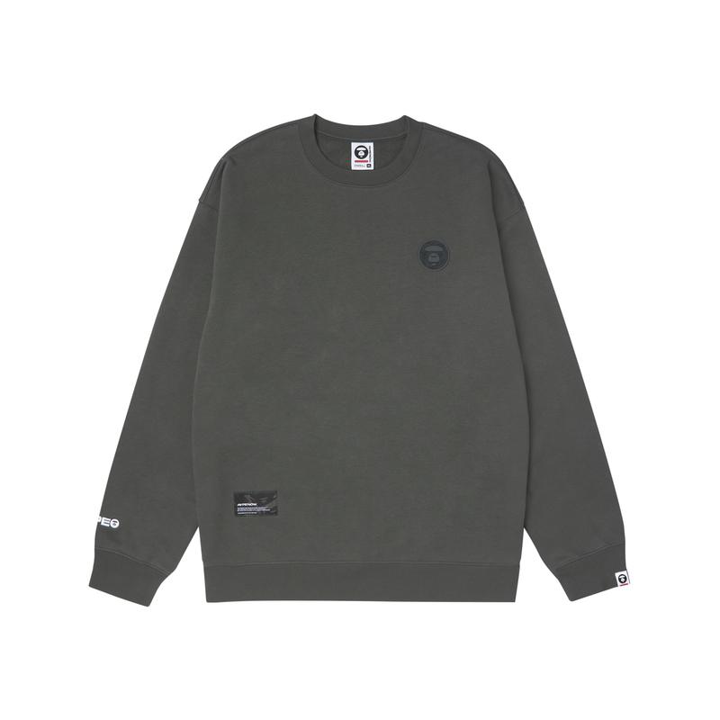 Aape Logo-patch Crew-neck Sweatshirt AAPSWMA306XXL
