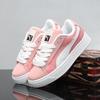 Black Dexun Spring and Autumn New Bread Shoes Couple Sports Non-slip Board Shoes Lightweight Student Y